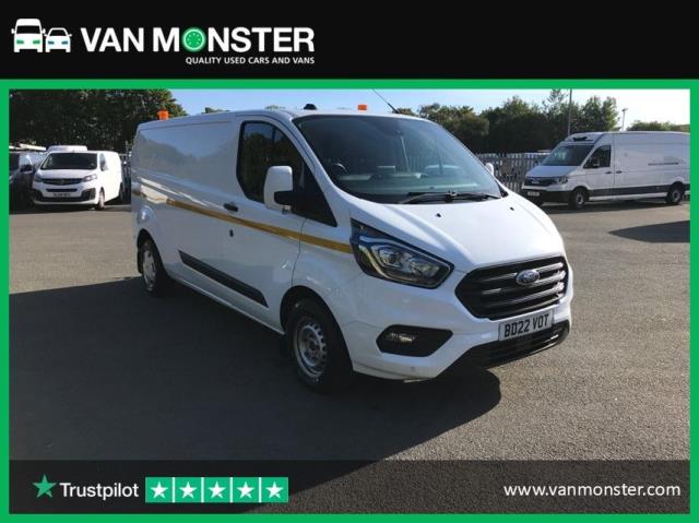 2022 Ford Transit Custom 2.0 Ecoblue 130Ps Low Roof Trend Van (BD22VOT)