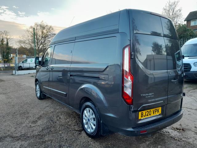 2020 Ford Transit Custom 2.0 Ecoblue 130Ps High Roof Limited Van (BJ20VPK) Image 9