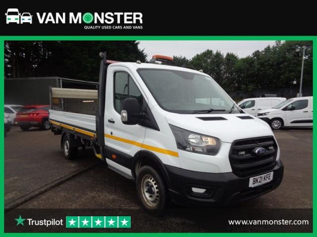 2021 Ford Transit L4 2.0 Ecoblue 130Ps Leader Premium Dropside Tail Lift (BK21KFE)