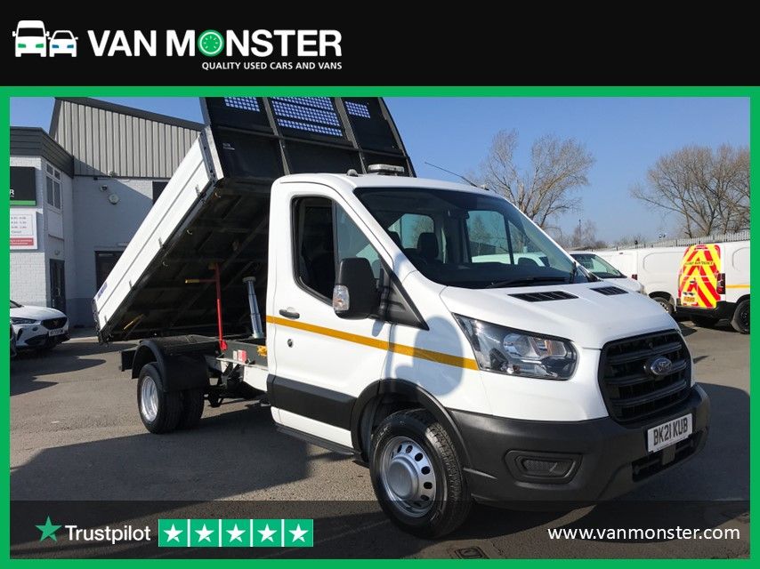 2021 Ford Transit T350 SINGLE CAB TIPPER 130PS EURO 6 (BK21KUB)