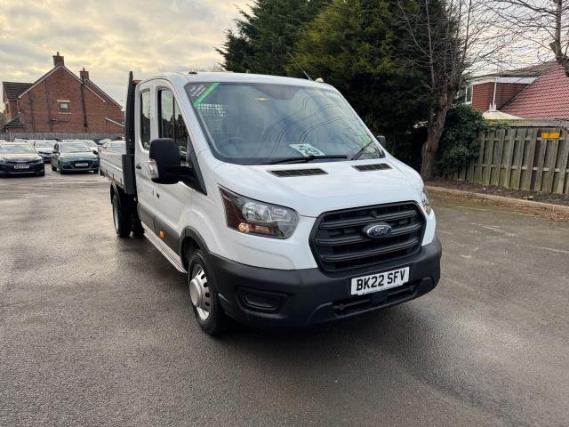 2022 Ford Transit 2.0 Ecoblue 130Ps Double Cab Tipper [1 Way] (BK22SFV) Image 2