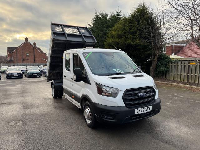 2022 Ford Transit 2.0 Ecoblue 130Ps Double Cab Tipper [1 Way] (BK22SFV) Image 53