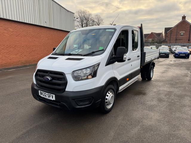 2022 Ford Transit 2.0 Ecoblue 130Ps Double Cab Tipper [1 Way] (BK22SFV) Image 4