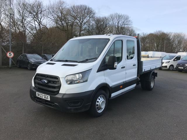 2022 Ford Transit 2.0 Ecoblue 130Ps Double Cab Tipper [1 Way] (BK22SGX) Image 3