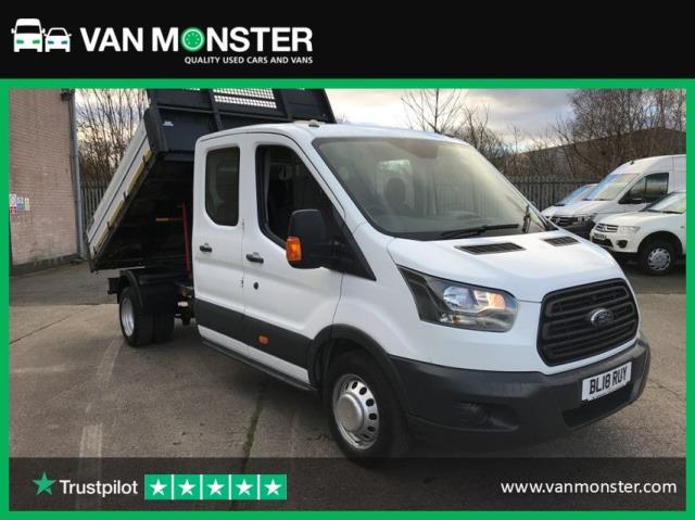 2018 Ford Transit T350 DOUBLE CAB TIPPER 130PS EURO 6 (BL18RUY)