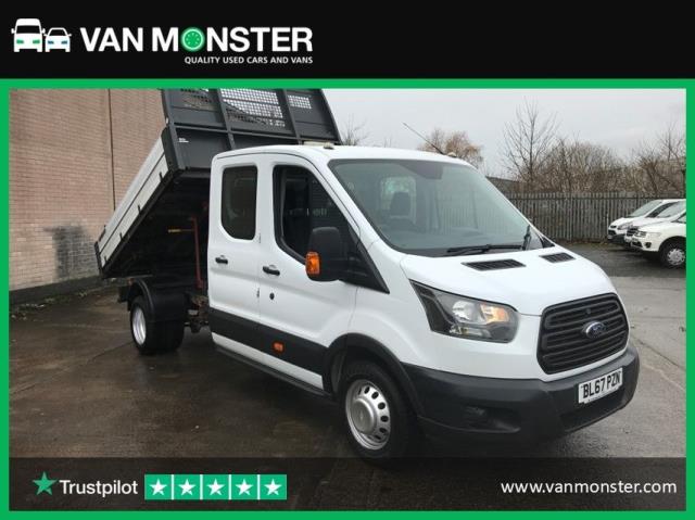 2017 Ford Transit T350 DOUBLE CAB TIPPER 130PS EURO 6 (BL67PZN)