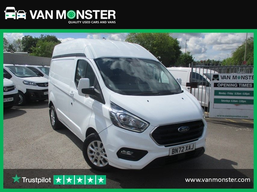 2022 Ford Transit Custom 2.0 Ecoblue 130Ps High Roof Limited Van Auto (BN72XAJ)