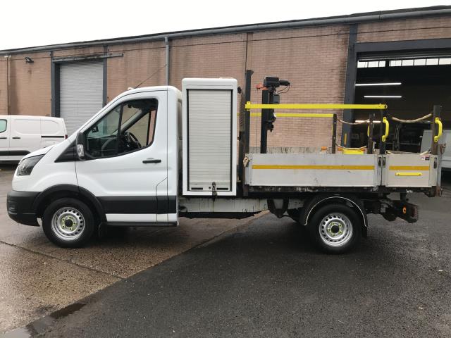 2021 Ford Transit T350 SINGLE CAB 2.0TDI ECOBLUE 130PS LEADER TIPPER  AUTO  ** WITH CRANE ** EURO 6 (BP21LCL) Image 9