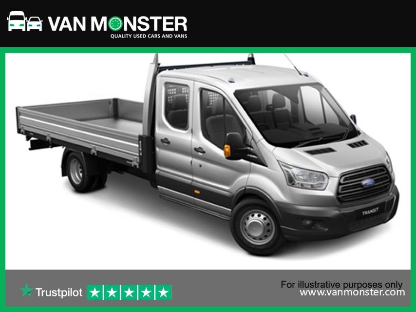 2021 Ford Transit 2.0 Ecoblue 130Ps Double Cab Tipper 1 Way (BP70OOA)