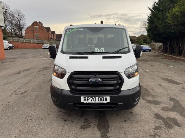 2021 Ford Transit 2.0 Ecoblue 130Ps Double Cab Tipper 1 Way (BP70OOA) Image 3