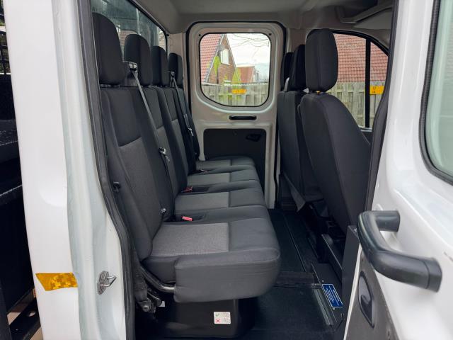 2021 Ford Transit 2.0 Ecoblue 130Ps Double Cab Tipper 1 Way (BP70OOA) Image 48