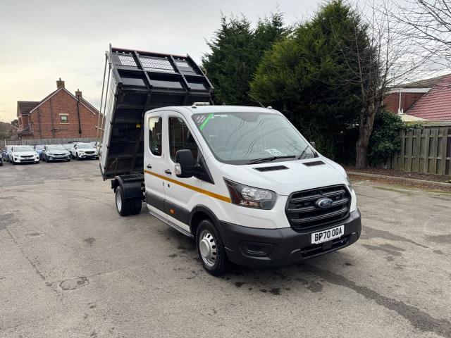 2021 Ford Transit 2.0 Ecoblue 130Ps Double Cab Tipper 1 Way (BP70OOA) Image 53