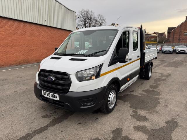 2021 Ford Transit 2.0 Ecoblue 130Ps Double Cab Tipper 1 Way (BP70OOA) Image 4