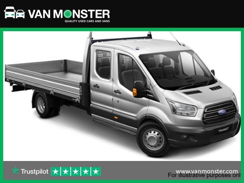 2021 Ford Transit 2.0 Ecoblue 130Ps Double Cab Tipper [1 Way] (BP70OOV)