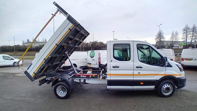 2021 Ford Transit 2.0 Ecoblue 130Ps Double Cab Tipper [1 Way] (BP70ORN) Image 24