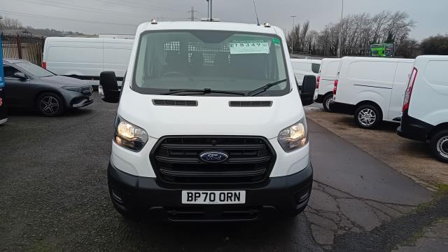 2021 Ford Transit 2.0 Ecoblue 130Ps Double Cab Tipper [1 Way] (BP70ORN) Image 3