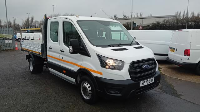 2021 Ford Transit 2.0 Ecoblue 130Ps Double Cab Tipper [1 Way] (BP70ORN) Image 2