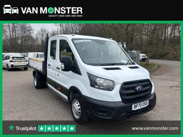 2021 Ford Transit 2.0 Ecoblue 130Ps Double Cab Tipper [1 Way] (BP70OSB) Image 1