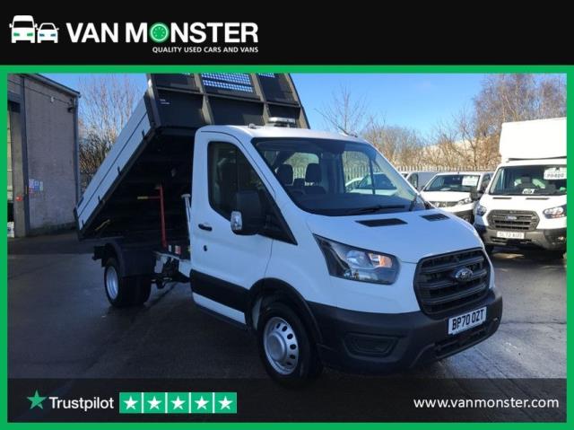 2021 Ford Transit T350 SINGLE CAB TIPPER 130PS EURO 6 (BP70OZT) Image 1