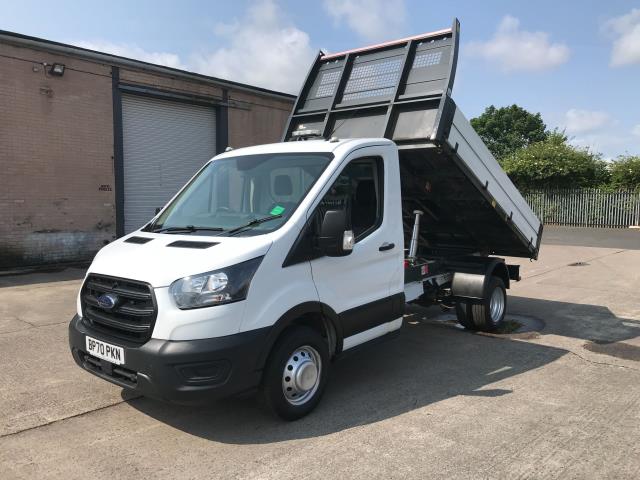 2021 Ford Transit T350 SINGLE CAB TIPPER 130PS EURO 6 (BP70PKN) Image 3