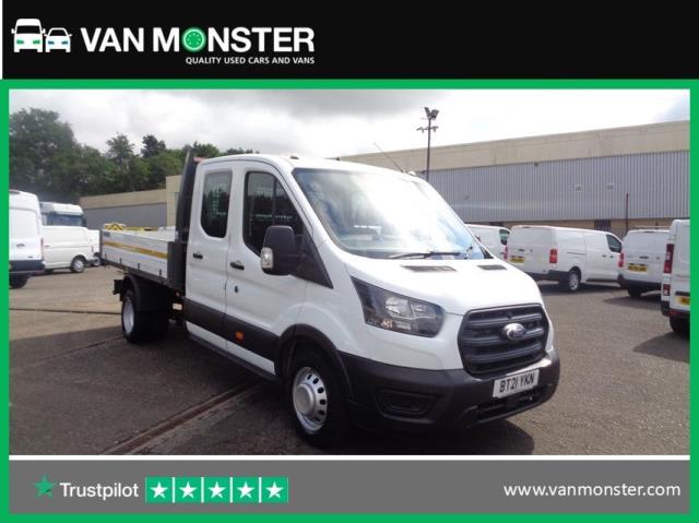 2021 Ford Transit 2.0 Ecoblue 130Ps Double Cab Tipper [1 Way] (BT21YKN)