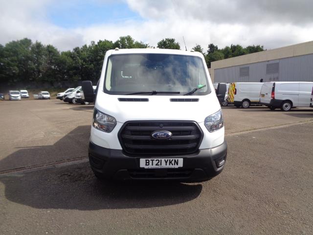 2021 Ford Transit 2.0 Ecoblue 130Ps Double Cab Tipper [1 Way] (BT21YKN) Image 3