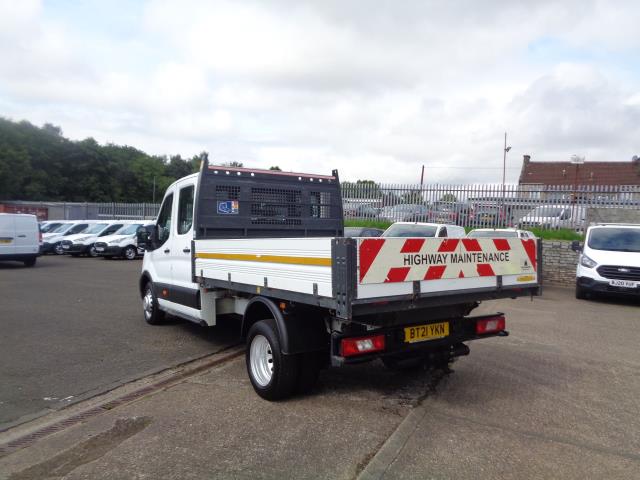 2021 Ford Transit 2.0 Ecoblue 130Ps Double Cab Tipper [1 Way] (BT21YKN) Image 7