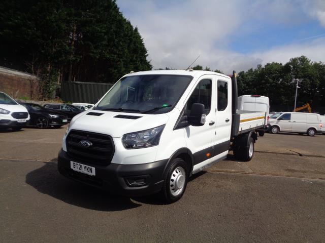2021 Ford Transit 2.0 Ecoblue 130Ps Double Cab Tipper [1 Way] (BT21YKN) Image 4