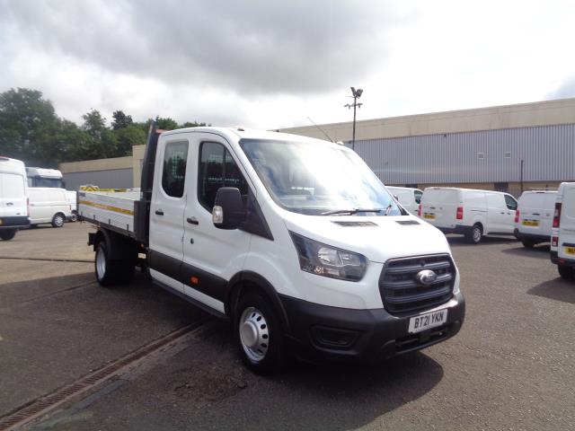 2021 Ford Transit 2.0 Ecoblue 130Ps Double Cab Tipper [1 Way] (BT21YKN) Image 2