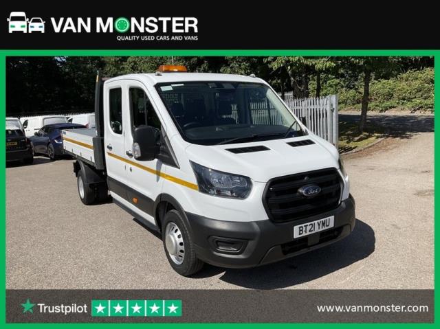 2021 Ford Transit 2.0 Ecoblue 130Ps Double Cab Tipper [1 Way] (BT21YMU)