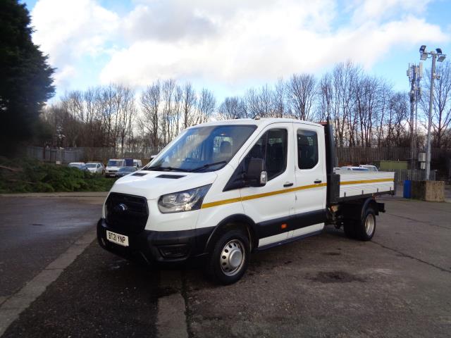 2021 Ford Transit 2.0 Ecoblue 130Ps Double Cab Tipper [1 Way] (BT21YNP) Image 10