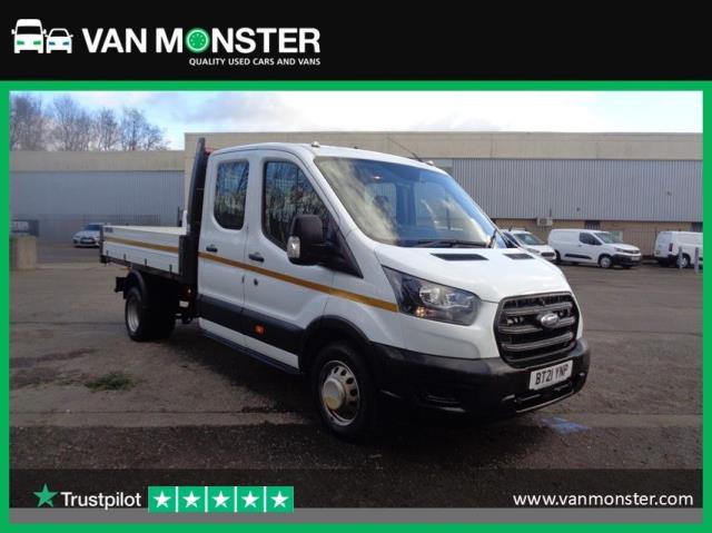 2021 Ford Transit 2.0 Ecoblue 130Ps Double Cab Tipper [1 Way] (BT21YNP)