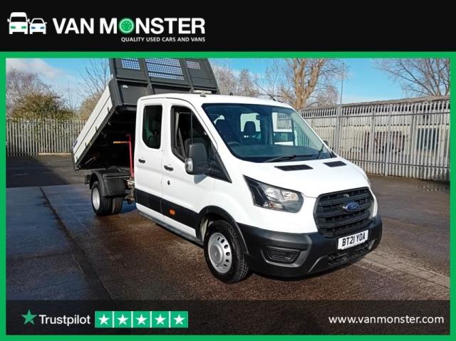 2021 Ford Transit T350 DOUBLE CAB TIPPER 130PS EURO 6 (BT21YOA)