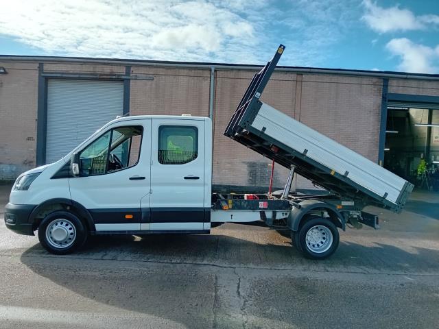 2021 Ford Transit T350 DOUBLE CAB TIPPER 130PS EURO 6 (BT21YOA) Image 8