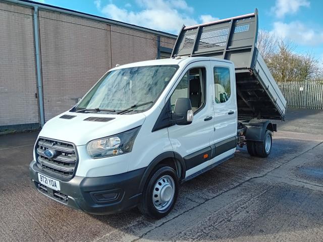 2021 Ford Transit T350 DOUBLE CAB TIPPER 130PS EURO 6 (BT21YOA) Image 3