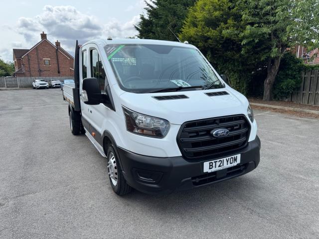 2021 Ford Transit 2.0 Ecoblue 130Ps Double Cab Tipper [1 Way] (BT21YOM) Image 2