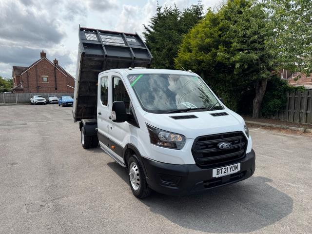 2021 Ford Transit 2.0 Ecoblue 130Ps Double Cab Tipper [1 Way] (BT21YOM) Image 54