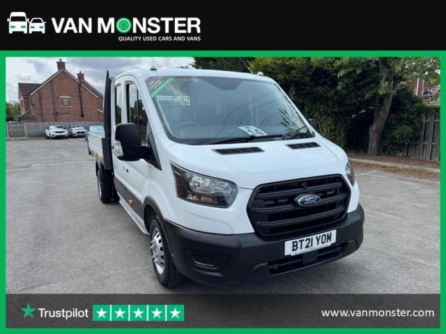 2021 Ford Transit 2.0 Ecoblue 130Ps Double Cab Tipper [1 Way] (BT21YOM)