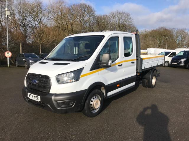 2021 Ford Transit 2.0 Ecoblue 130Ps Double Cab Tipper [1 Way] (BT21YOR) Image 3