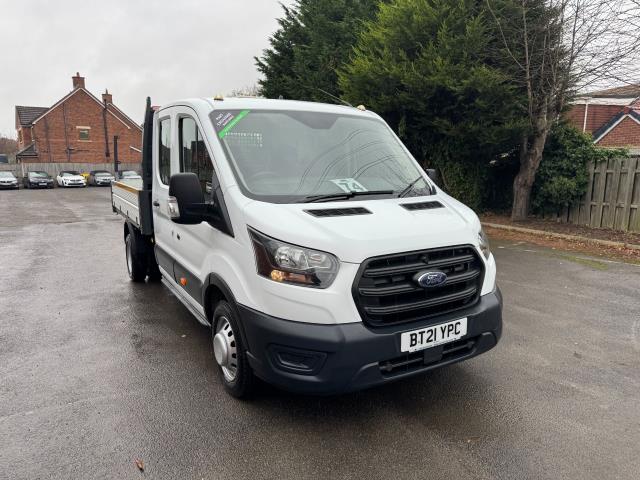 2021 Ford Transit 2.0 Ecoblue 130Ps Double Cab Tipper 1 Way (BT21YPC) Image 2