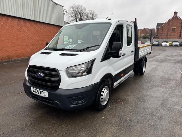 2021 Ford Transit 2.0 Ecoblue 130Ps Double Cab Tipper 1 Way (BT21YPC) Image 4