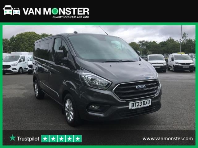 2023 Ford Transit Custom 2.0 Ecoblue 130Ps Low Roof D/Cab Limited Van Auto (BT23DXU)