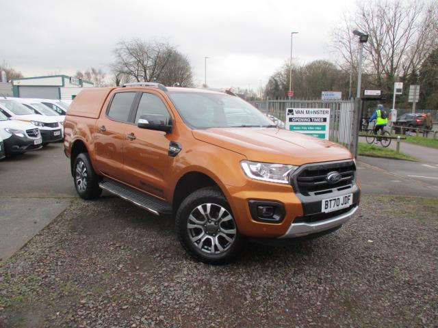 2020 Ford Ranger DOUBLE CAB WILDTRAK 3.2 ECOBLUE 200PS AUTO (BT70JDF) Image 2