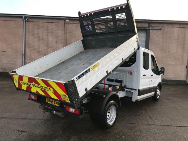 2020 Ford Transit T350 DOUBLE CAB TIPPER 130PS EURO 6 (BW69XKO) Image 4