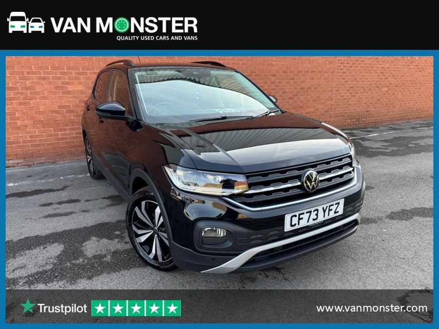 2023 Volkswagen T-Cross 1.0 TSI 110 Black Edition 5Dr (CF73YFZ)