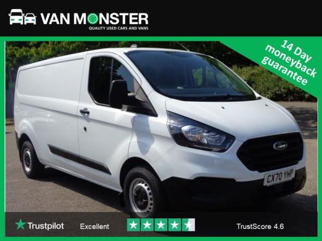 2020 Ford Transit Custom 2.0 Ecoblue 130Ps Low Roof Leader Van (CX70YHP)