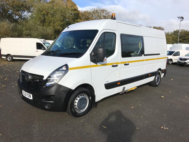 2021 Vauxhall Movano 2.3 Turbo D 135Ps H2 Welfare Van (DL21YZW) Image 3