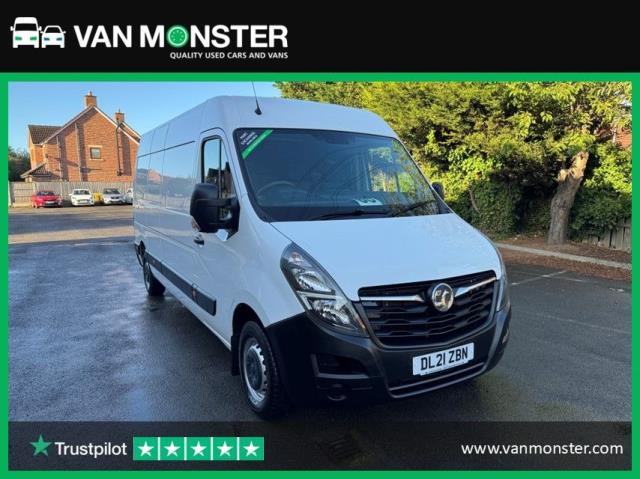 2021 Vauxhall Movano 2.3 Turbo D 135Ps L3 H2 Van RWD (DL21ZBN)