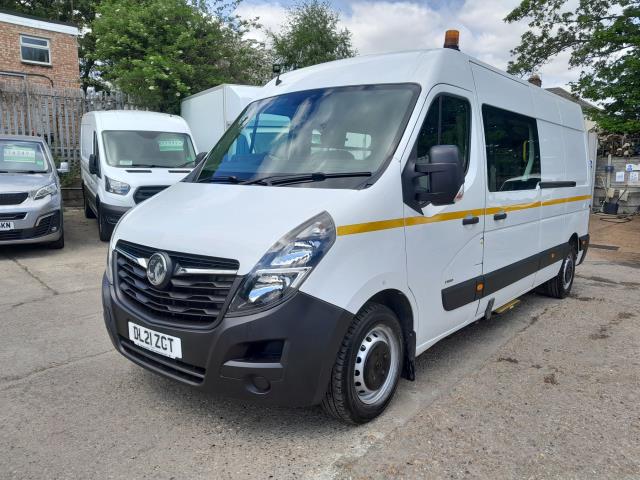2021 Vauxhall Movano WELFARE VAN 2300 L3 H2 135PS EURO 6  (DL21ZCT) Image 4