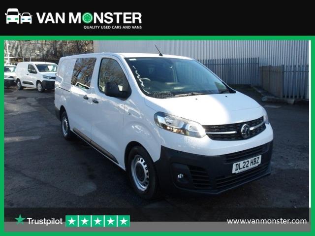 2022 Vauxhall Vivaro 3100 2.0D 145Ps Dynamic H1 D/Cab (DL22HBZ)